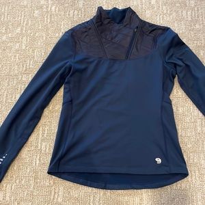 Women’s Mountain Hardwear Long Sleeve Diagonal Zip Shirt